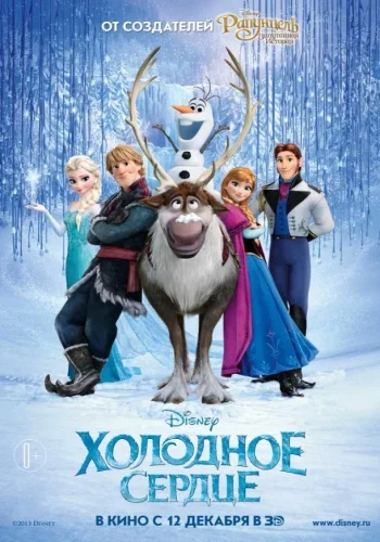Постер Холодное сердце все части